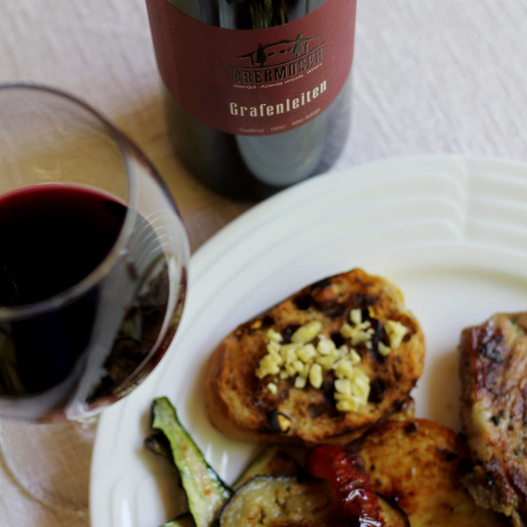 Grafenleiten Lagrein Riserva Teller Fleisch 